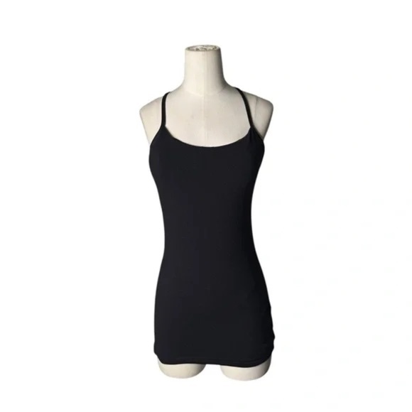 LULULEMON Power Y Tank Black Size 6 - Picture 7 of 8